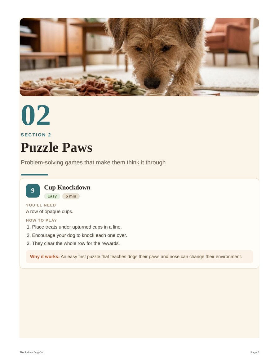 Inside page — puzzle games